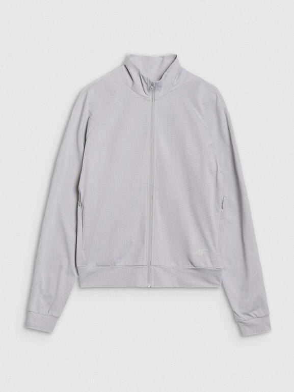 Męska bluza treningowa 4F 4FRSS25TFSWM634 - szara