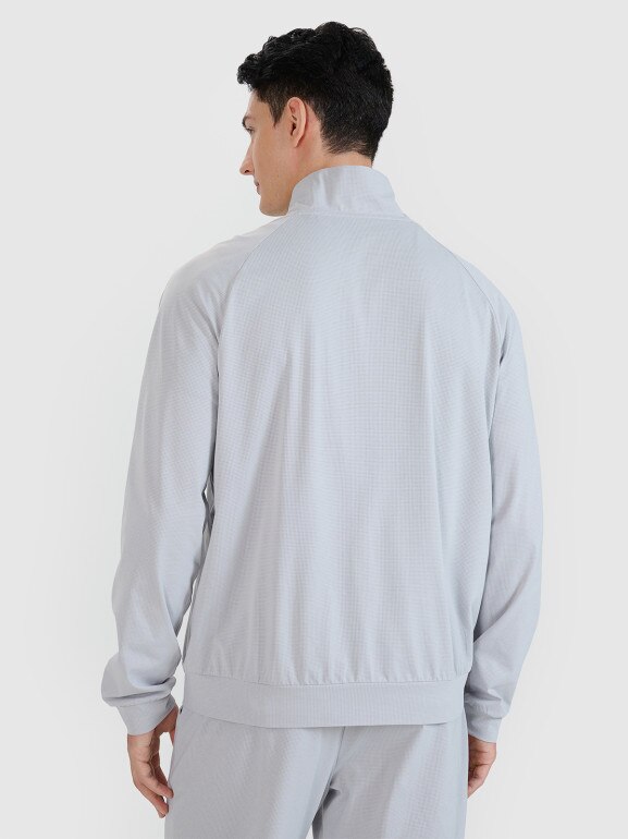 Męska bluza treningowa 4F 4FRSS25TFSWM634 - szara