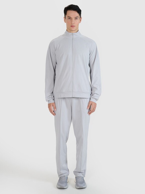 Męska bluza treningowa 4F 4FRSS25TFSWM634 - szara