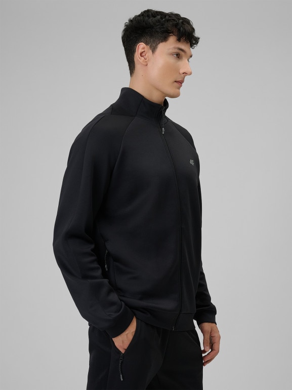 Męska bluza treningowa 4F 4FRSS26TFSWM0959 - czarna