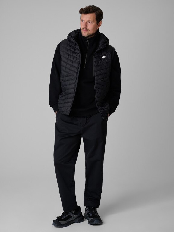 Bezrękawnik treningowy 4F PRO 4FWSS26TVJAM344 - czarny