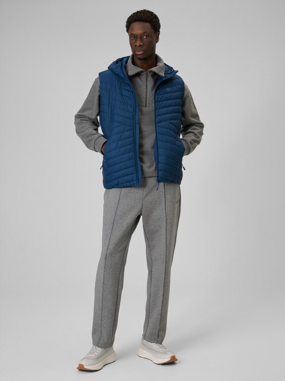 Bezrękawnik treningowy 4F PRO 4FWSS26TVJAM344 - granatowy