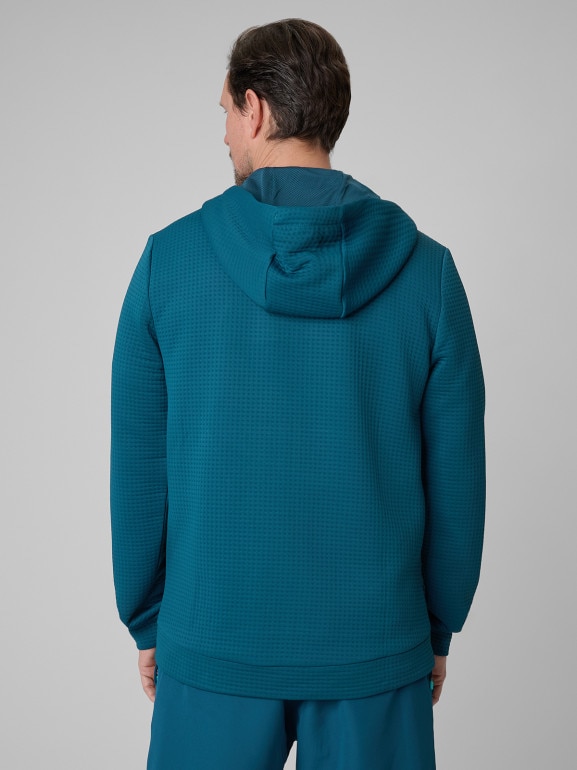Męska bluza treningowa z kapturem 4F 4FRSS26TFSWM1006 - granatowa