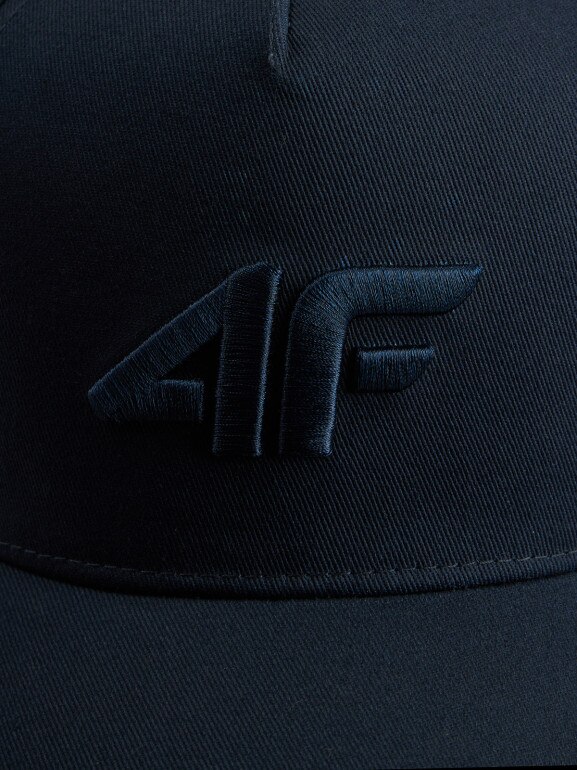 Męska czapka z daszkiem 4F 4FRSS26ACABM0705 - granatowa