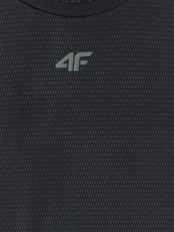 Męska koszulka treningowa 4F 4FRSS26TFTSM2289 - czarna