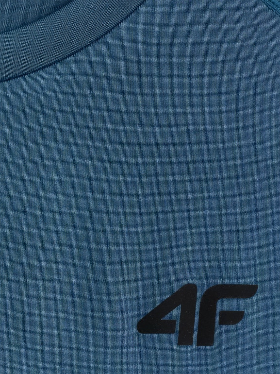 Męska koszulka treningowa 4F 4FRSS26TFTSM2341 - granatowa