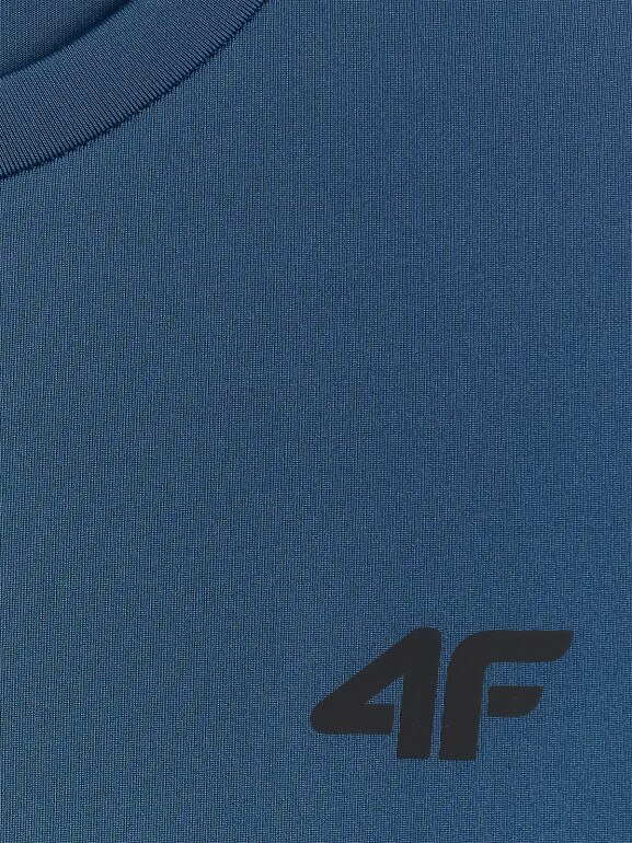 Męska koszulka treningowa 4F 4FRSS26TFTSM2344 - niebieska