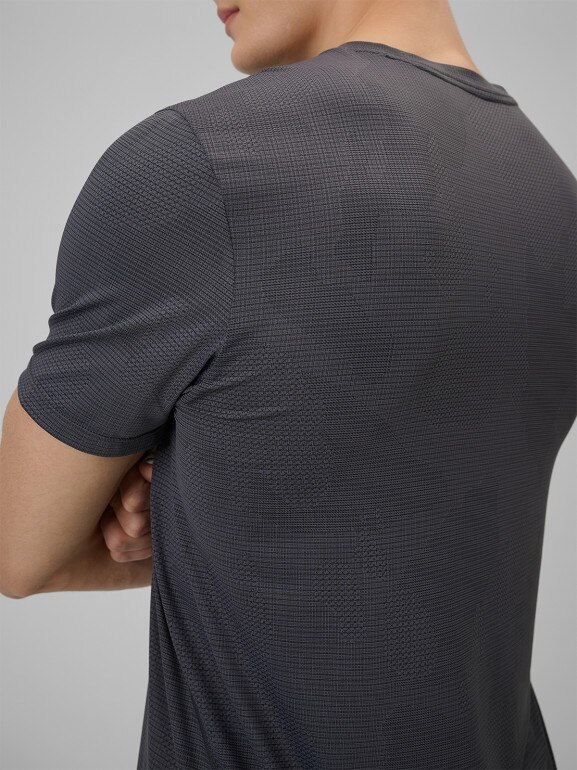 Męska koszulka treningowa 4F 4FWSS26TFTSM1778 - szara