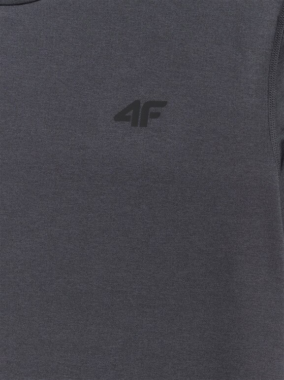Męska koszulka treningowa 4F 4FWSS26TFTSM2140 - szara