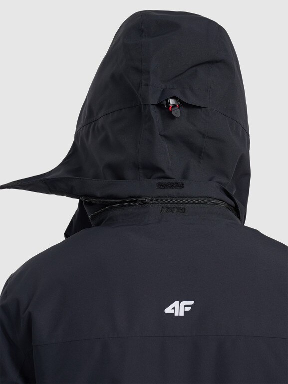 Męska kurtka narciarska 4F 4FRAW25TTJAM1078 - czarna