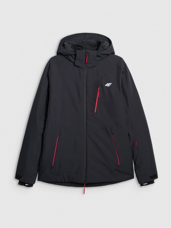 Męska kurtka narciarska 4F 4FRAW25TTJAM1078 - czarna