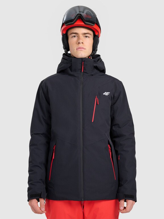 Męska kurtka narciarska 4F 4FRAW25TTJAM1078 - czarna