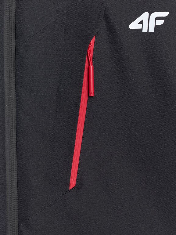 Męska kurtka narciarska 4F 4FRAW25TTJAM1078 - czarna