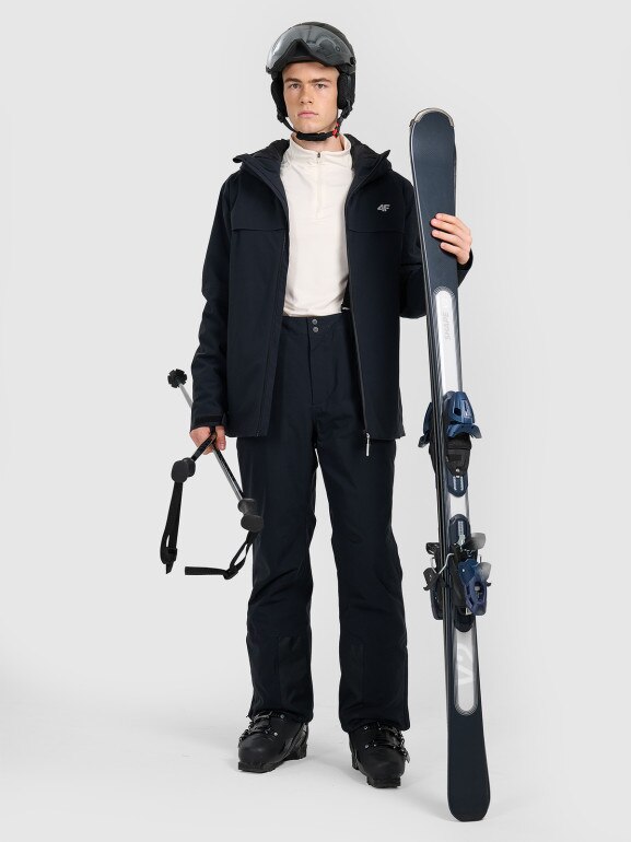 Męska kurtka narciarska 4F 4FRAW25TTJAM1080 - czarna