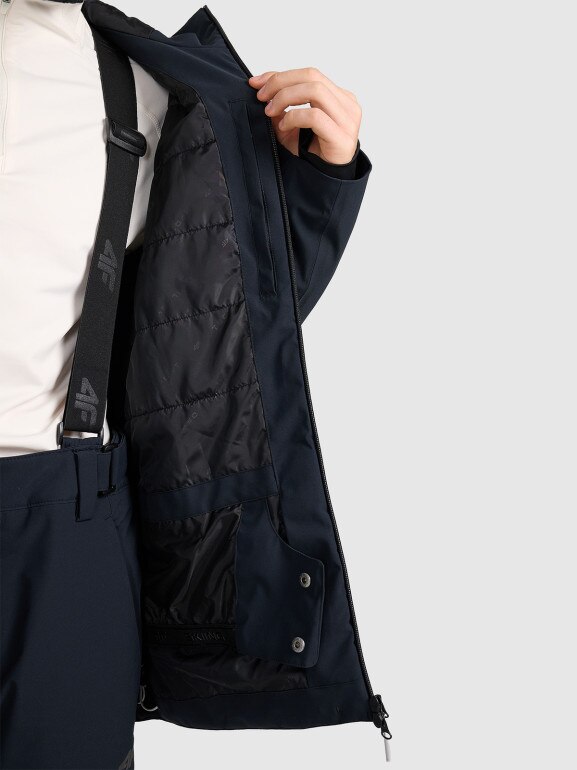 Męska kurtka narciarska 4F 4FRAW25TTJAM1080 - czarna