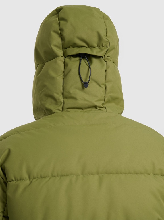 Męska kurtka narciarska 4F 4FWAW25TTJAM0788 - oliwkowa
