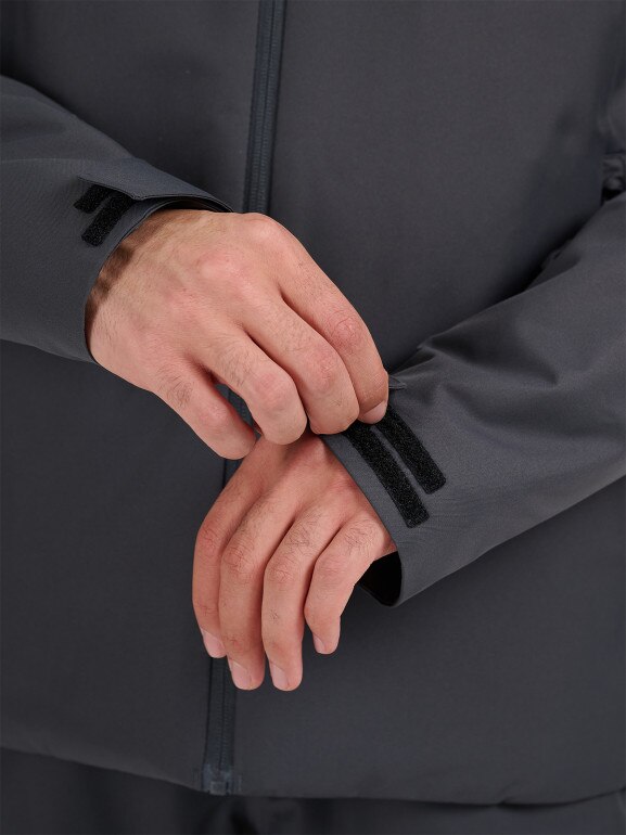 Męska kurtka narciarska 4F 4FWAW25TTJAM0951 - szara