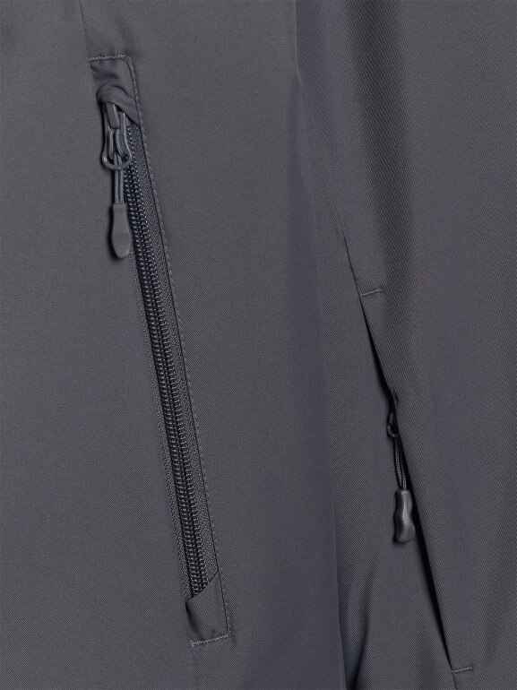 Męska kurtka narciarska 4F 4FWAW25TTJAM0951 - szara