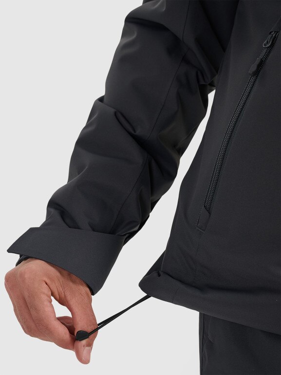 Męska kurtka narciarska 4F 4FWAW25TTJAM0951 - szara