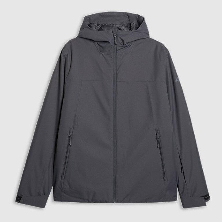 Męska kurtka narciarska 4F 4FWAW25TTJAM0951 - szara