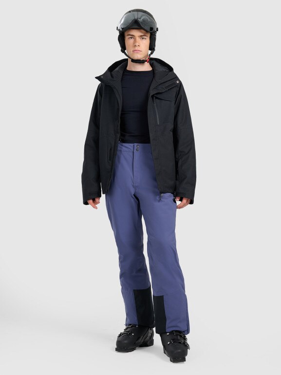 Męska kurtka narciarska 4F 4FRAW25TTJAM1079 - czarna