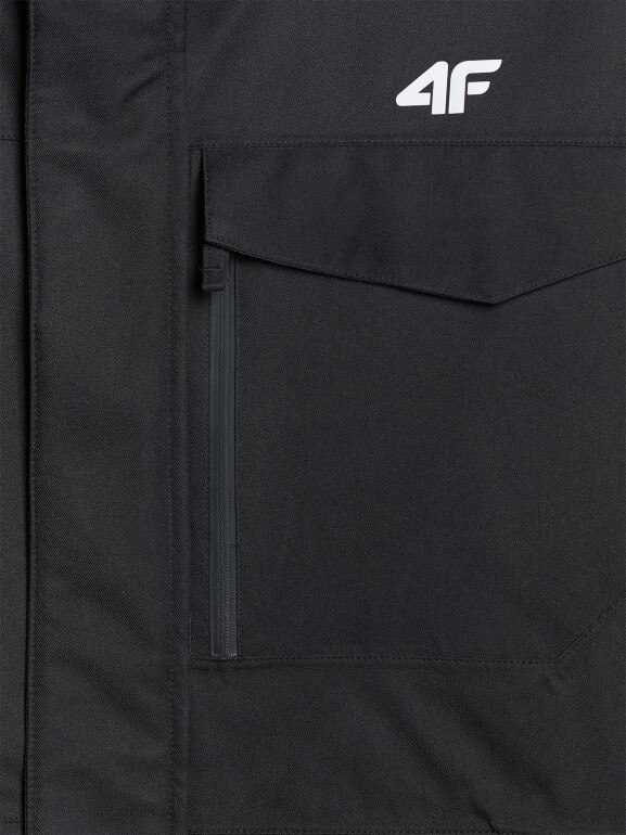 Męska kurtka narciarska 4F 4FRAW25TTJAM1079 - czarna