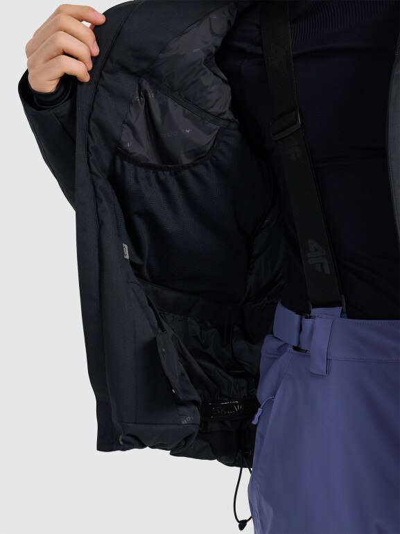 Męska kurtka narciarska 4F 4FRAW25TTJAM1079 - czarna