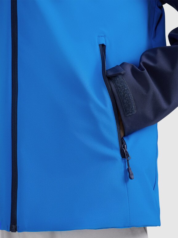 Męska kurtka przejściowa 4F 4FRAW25TTJAM0963 - niebieska