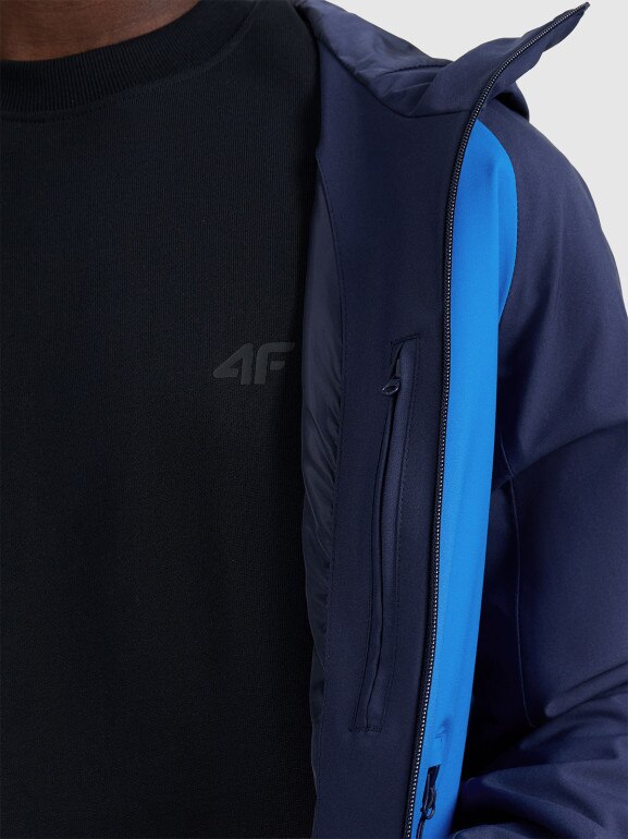 Męska kurtka przejściowa 4F 4FRAW25TTJAM0963 - niebieska