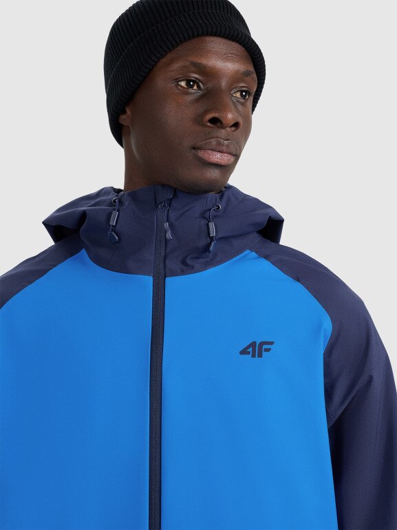 Męska kurtka przejściowa 4F 4FRAW25TTJAM0963 - niebieska