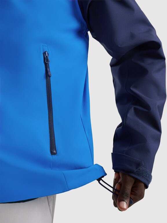 Męska kurtka przejściowa 4F 4FRAW25TTJAM0963 - niebieska