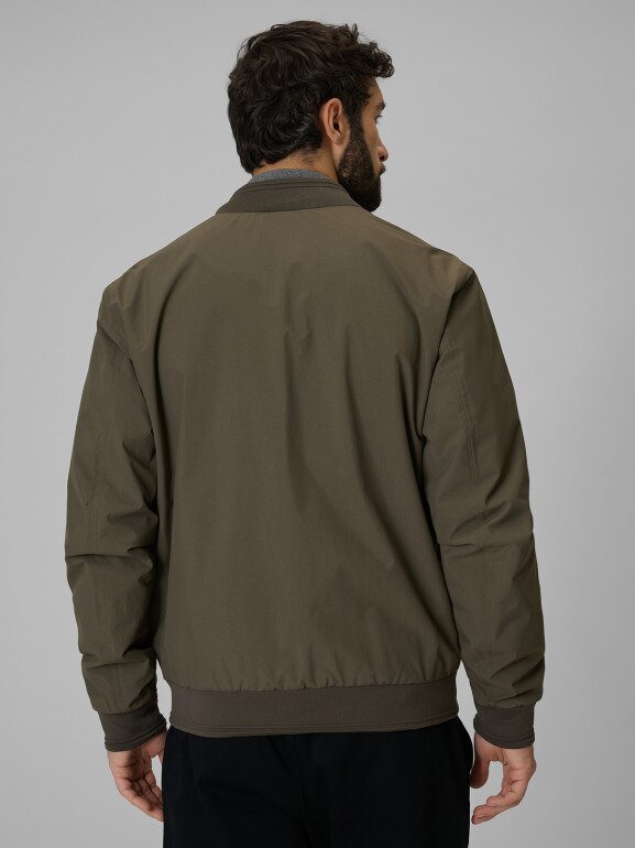 Męska kurtka przejściowa 4F 4FRSS26TTJAM1280 - khaki