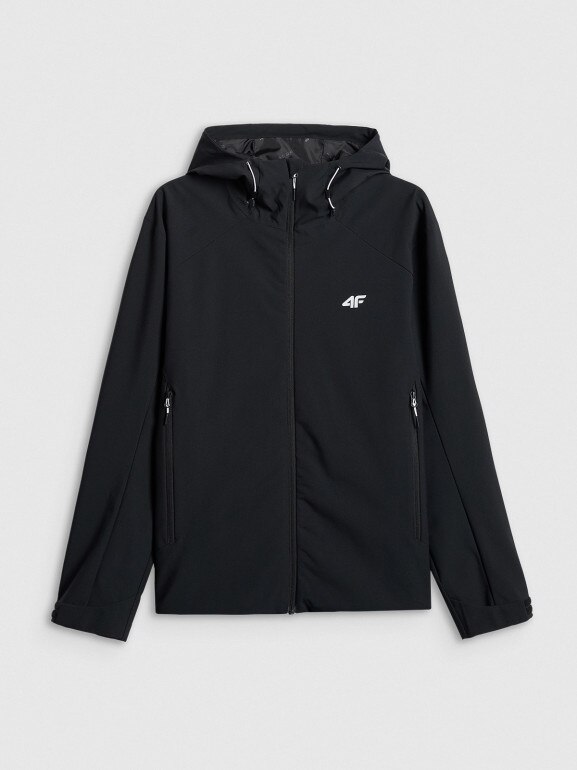 Męska kurtka przejściowa 4F 4FWSS26TTJAM1120 - czarna