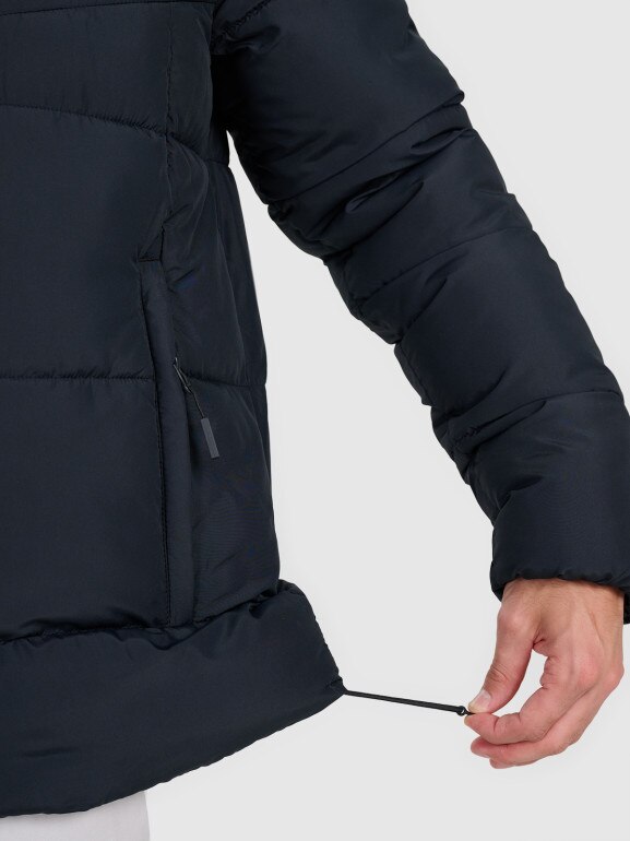 Męska kurtka puchowa 4F 4FRAW25TDJAM0795 - czarna