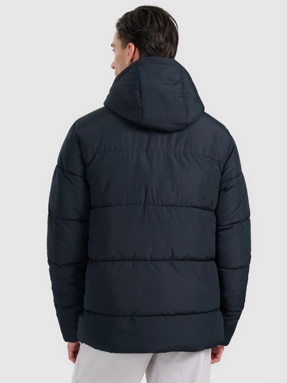 Męska kurtka puchowa 4F 4FRAW25TDJAM0795 - czarna