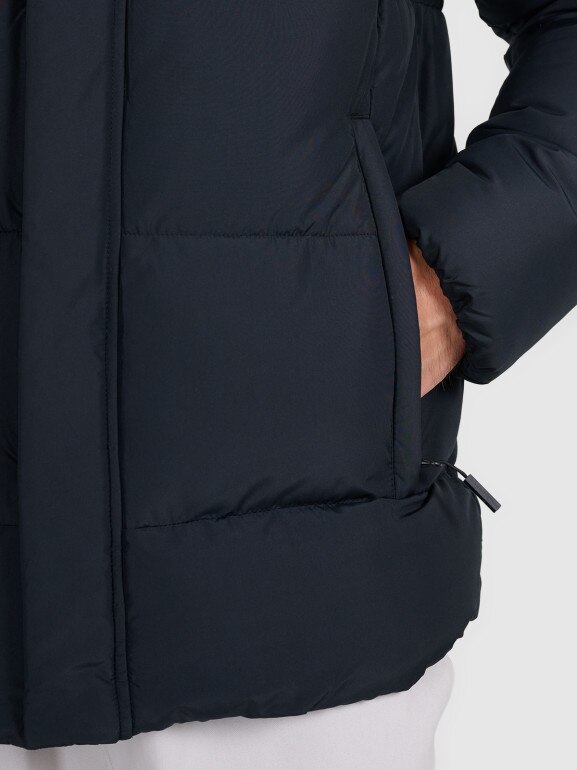 Męska kurtka puchowa 4F 4FRAW25TDJAM0795 - czarna