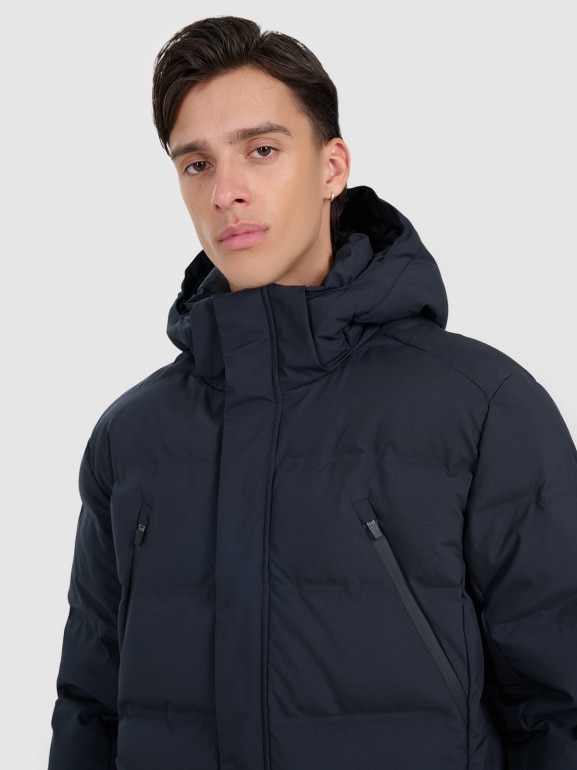 Męska kurtka puchowa 4F 4FRAW25TDJAM0797 - czarna 