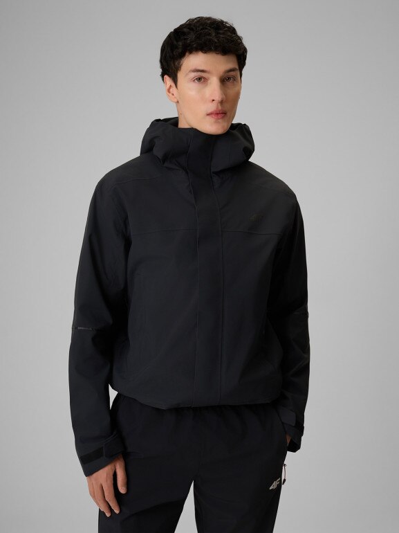 Męska kurtka trekkingowa 4F 4FRSS26TTJAM1269 - czarna