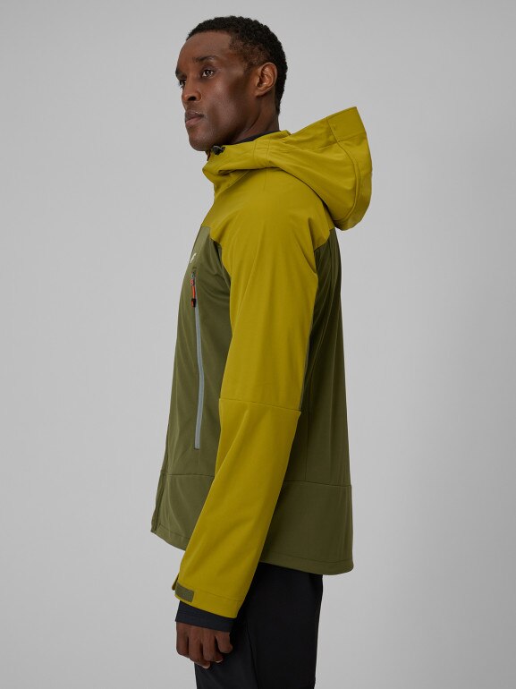Męska kurtka trekkingowa 4F 4FWSS26TSOFM540 - khaki
