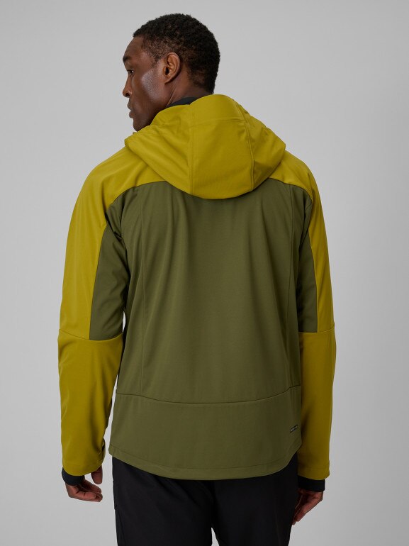Męska kurtka trekkingowa 4F 4FWSS26TSOFM540 - khaki