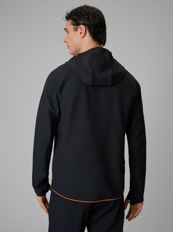 Męska kurtka trekkingowa softshell 4F 4FRSS26TSOFM644 - czarna