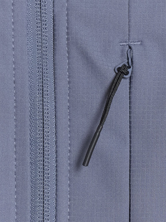 Męski softshell rozpinany z kapturem 4F 4FRSS25TSOFM436 - granatowy