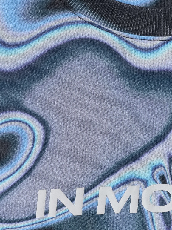 Męski t-shirt z nadrukiem 4F 4FRSS26TTSHM3656 - multikolor