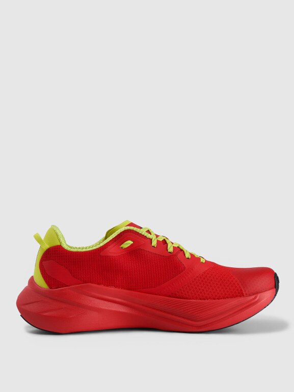 Męskie buty do biegania 4F FASTRUN 1.0 4FRSS25FSPOM160 - czerwone