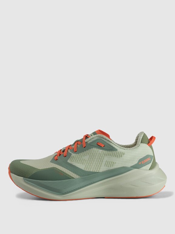 Męskie buty do biegania 4F FASTRUN 1.0  4FRSS25FSPOM160 - zielone