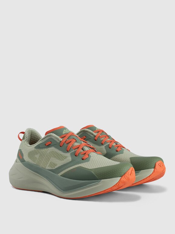 Męskie buty do biegania 4F FASTRUN 1.0  4FRSS25FSPOM160 - zielone