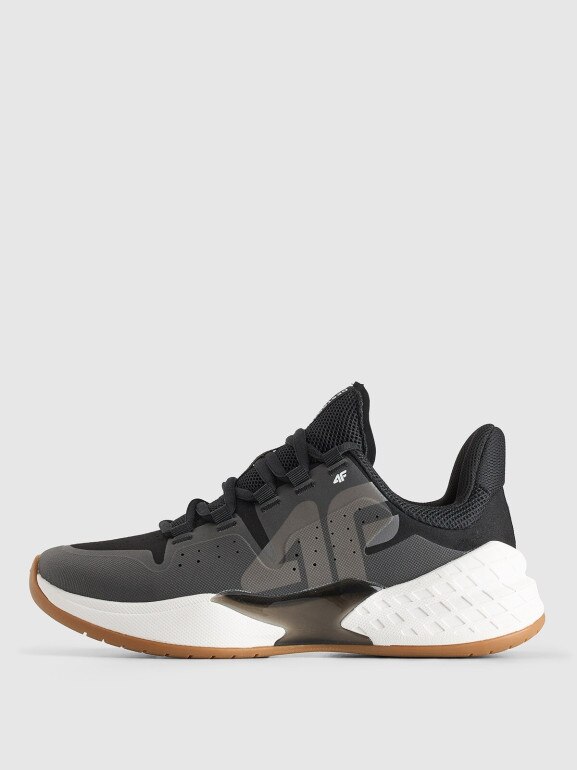 Męskie buty halowe 4F Destroyer 4FRSS25FSPOM165 - czarne