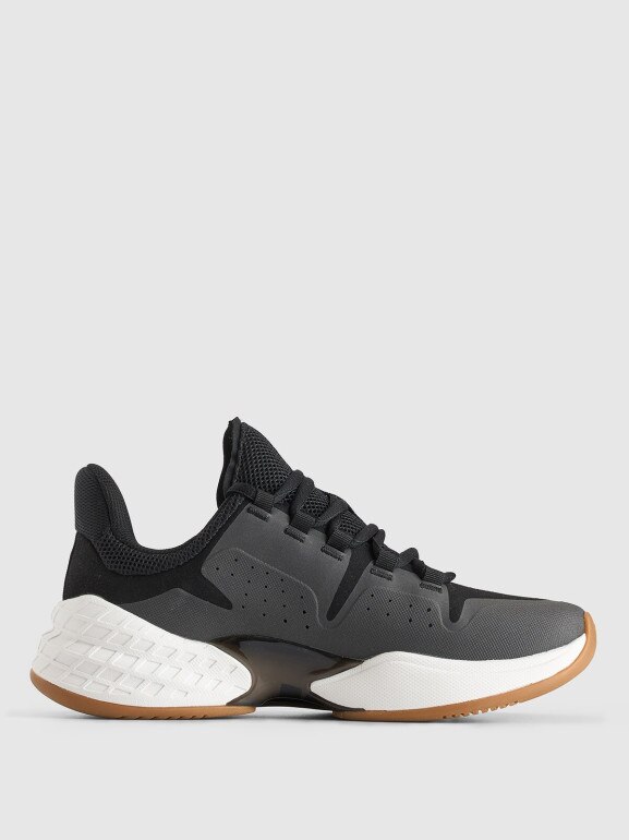 Męskie buty halowe 4F Destroyer 4FRSS25FSPOM165 - czarne