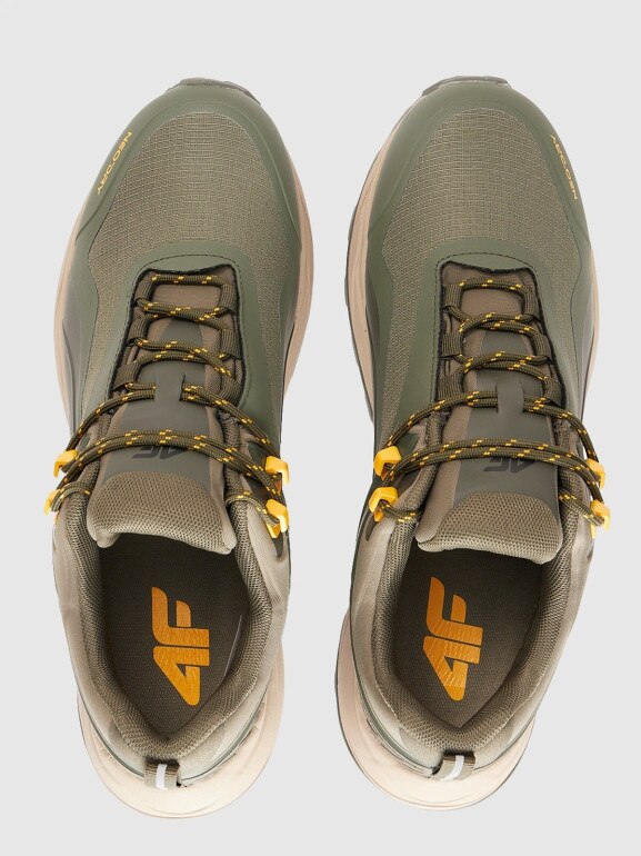Męskie buty trailowe 4F 4FRAW25FSPOM201 - khaki