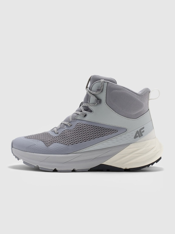 Męskie buty trekkingowe 4F 4FWMM00FOTSM038 - szare